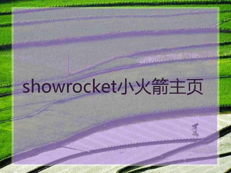 showrocket小火箭主页