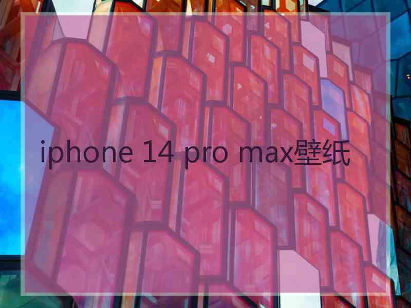 iphone 14 pro max壁纸