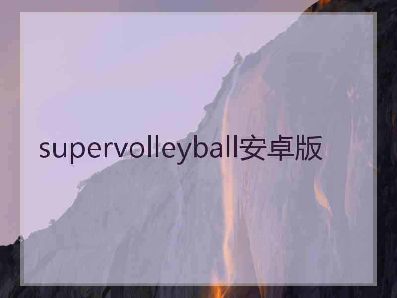 supervolleyball安卓版