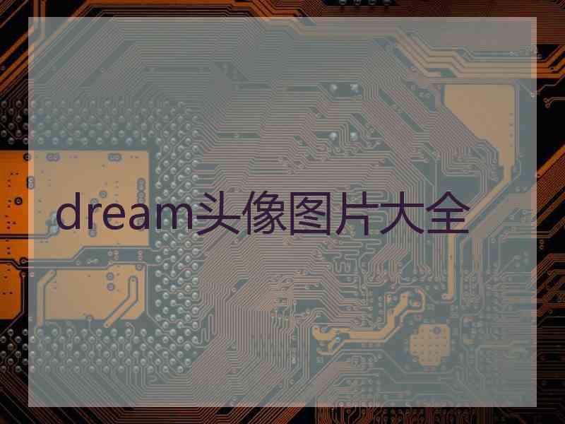 dream头像图片大全