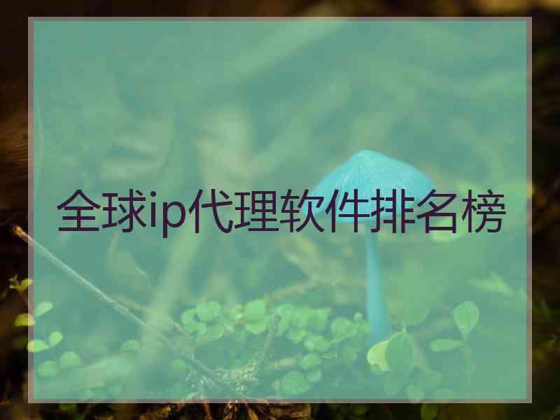 全球ip代理软件排名榜