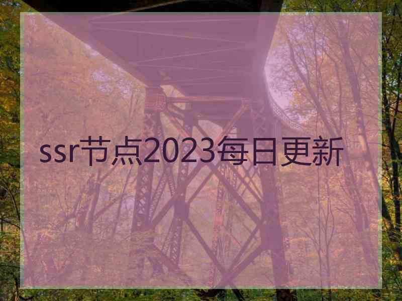 ssr节点2023每日更新