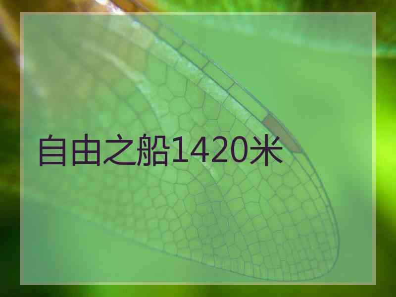 自由之船1420米