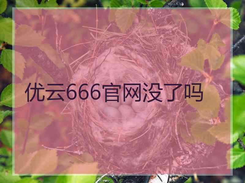 优云666官网没了吗