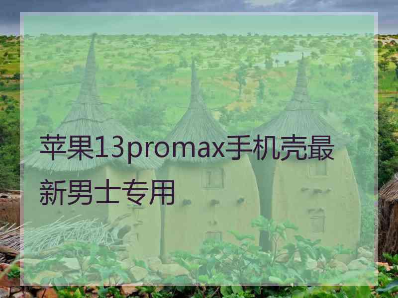 苹果13promax手机壳最新男士专用