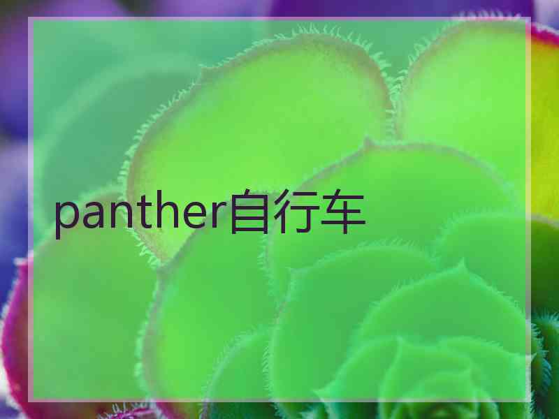 panther自行车