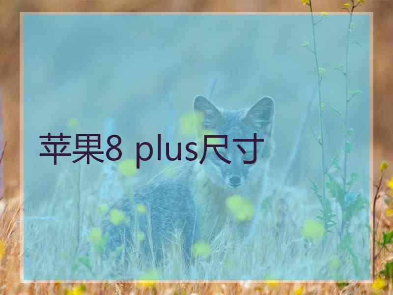 苹果8 plus尺寸