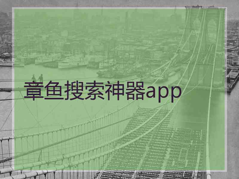 章鱼搜索神器app