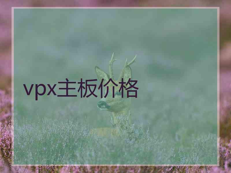 vpx主板价格