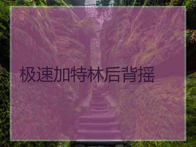 极速加特林后背摇