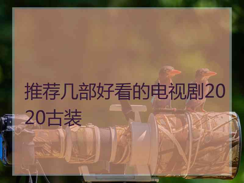 推荐几部好看的电视剧2020古装