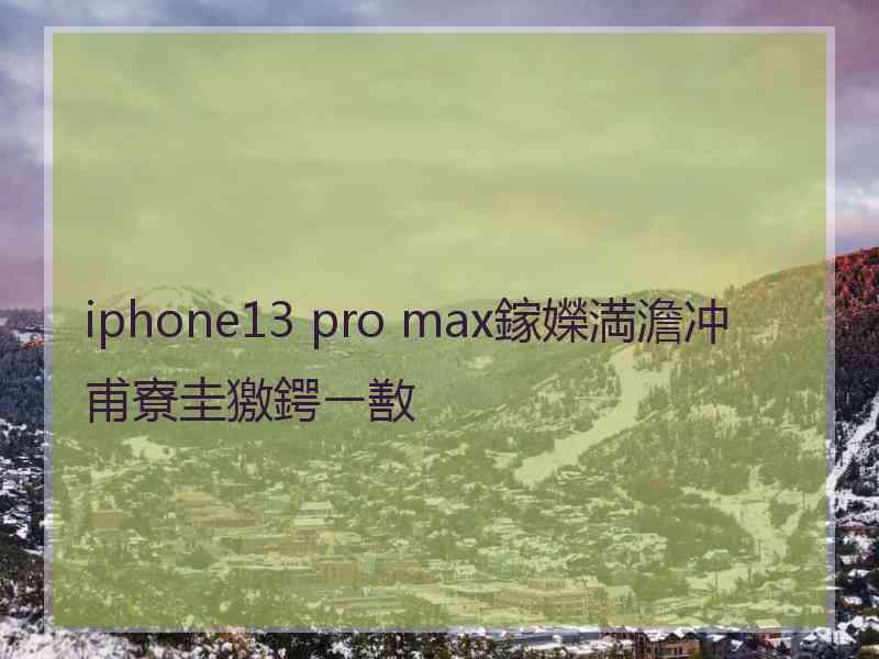 iphone13 pro max鎵嬫満澹冲甫寮圭獥鍔ㄧ敾