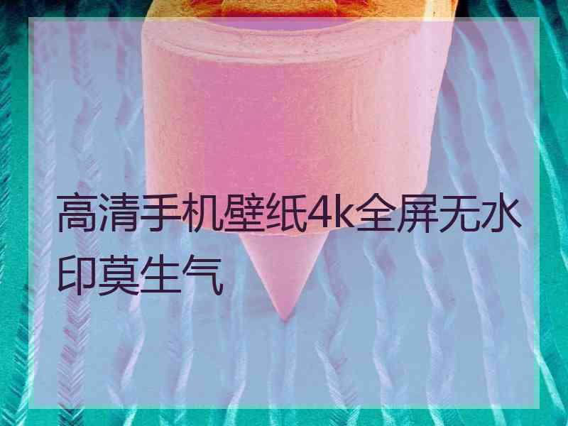 高清手机壁纸4k全屏无水印莫生气