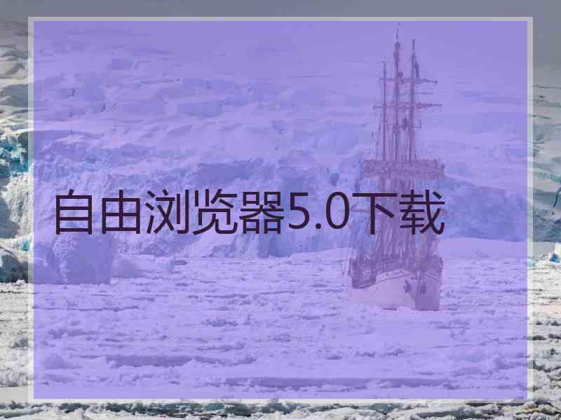 自由浏览器5.0下载