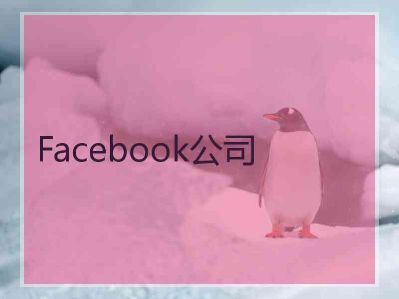 Facebook公司