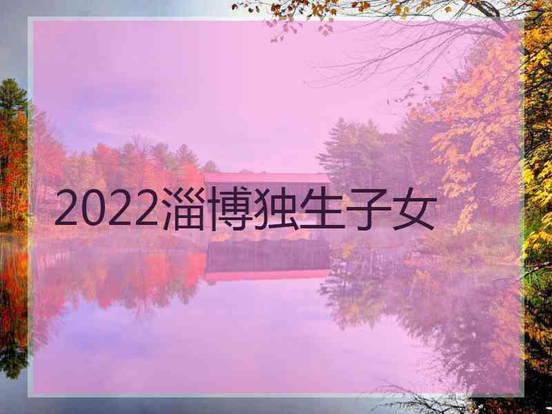 2022淄博独生子女