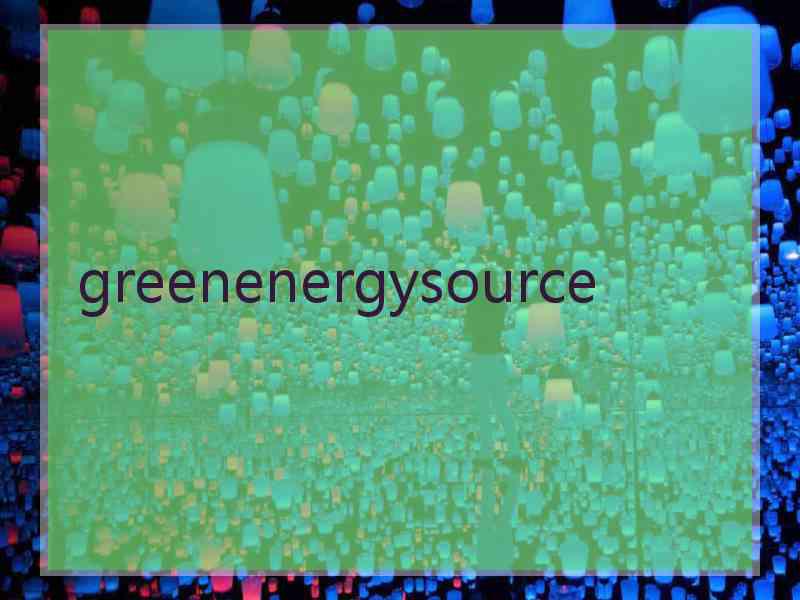 greenenergysource