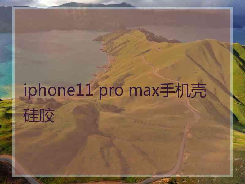 iphone11 pro max手机壳 硅胶