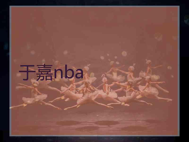 于嘉nba