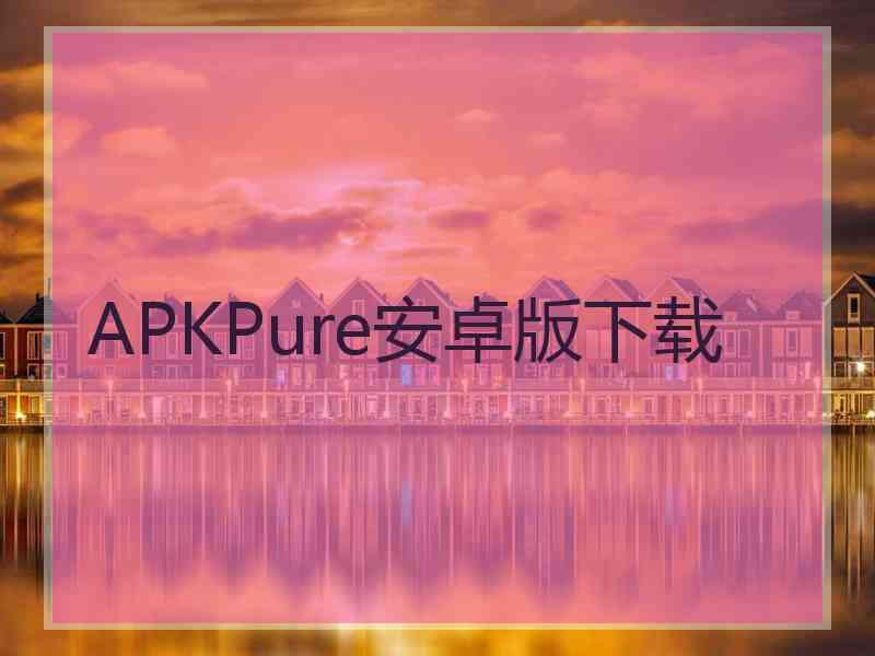 APKPure安卓版下载