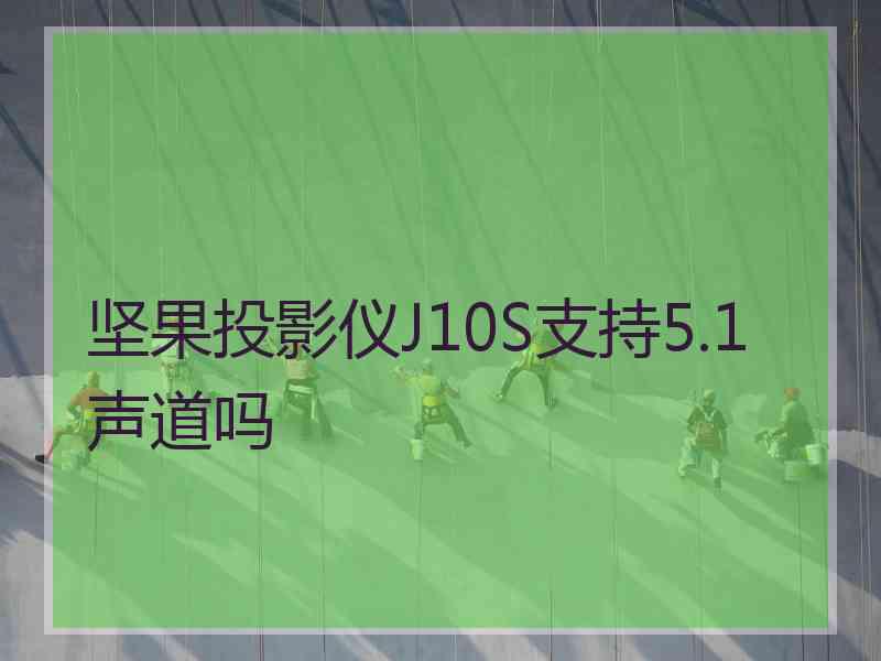 坚果投影仪J10S支持5.1声道吗