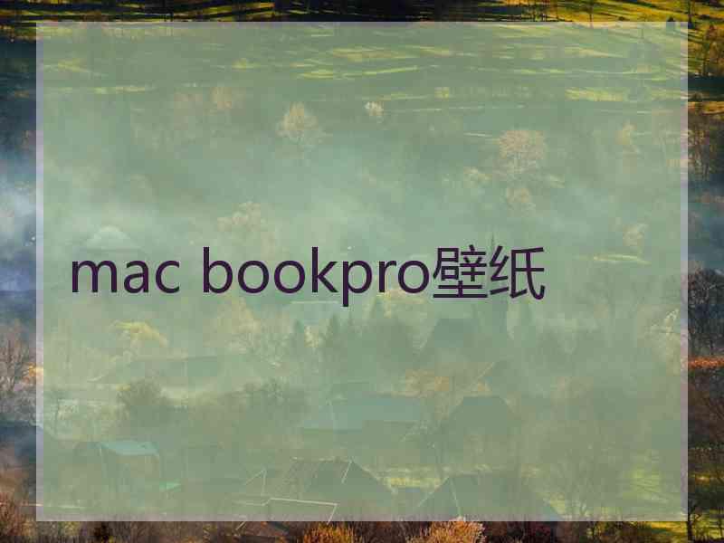 mac bookpro壁纸