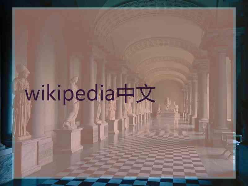 wikipedia中文