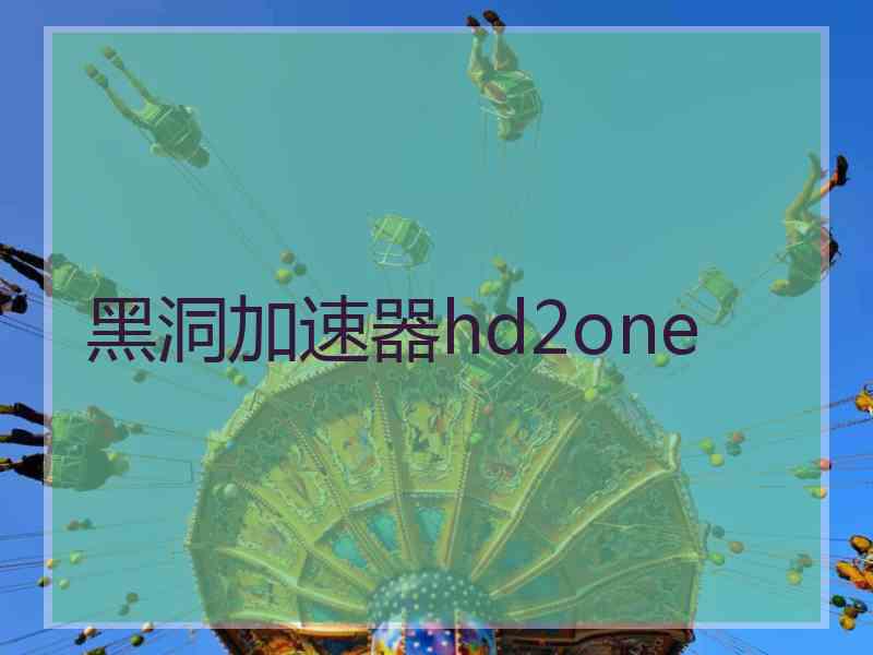 黑洞加速器hd2one