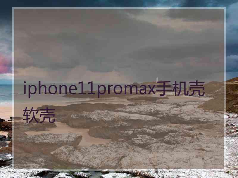 iphone11promax手机壳软壳