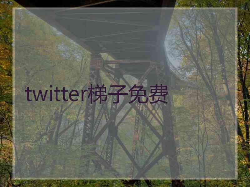 twitter梯子免费