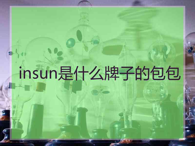 insun是什么牌子的包包