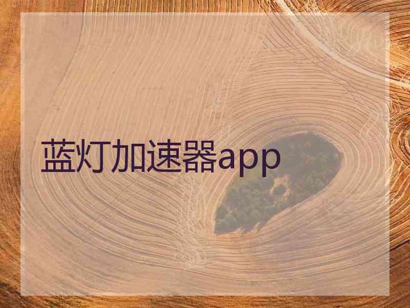 蓝灯加速器app