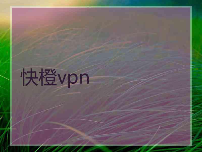 快橙vpn