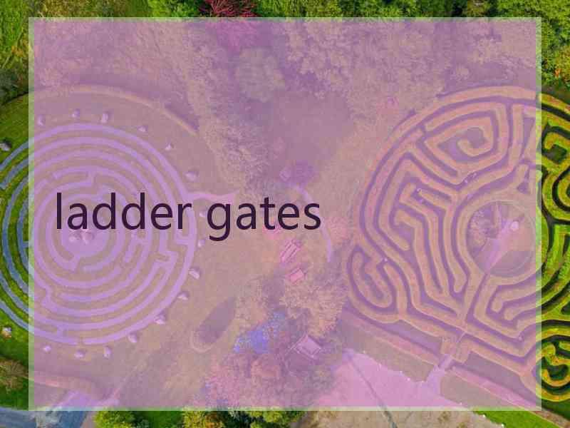 ladder gates