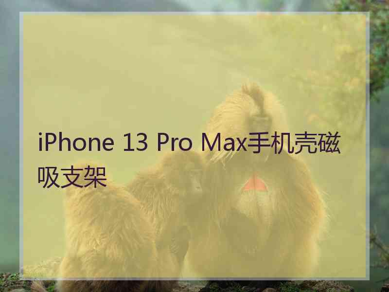 iPhone 13 Pro Max手机壳磁吸支架