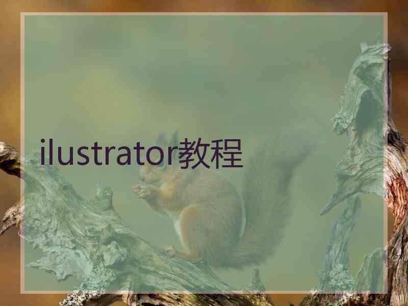 ilustrator教程