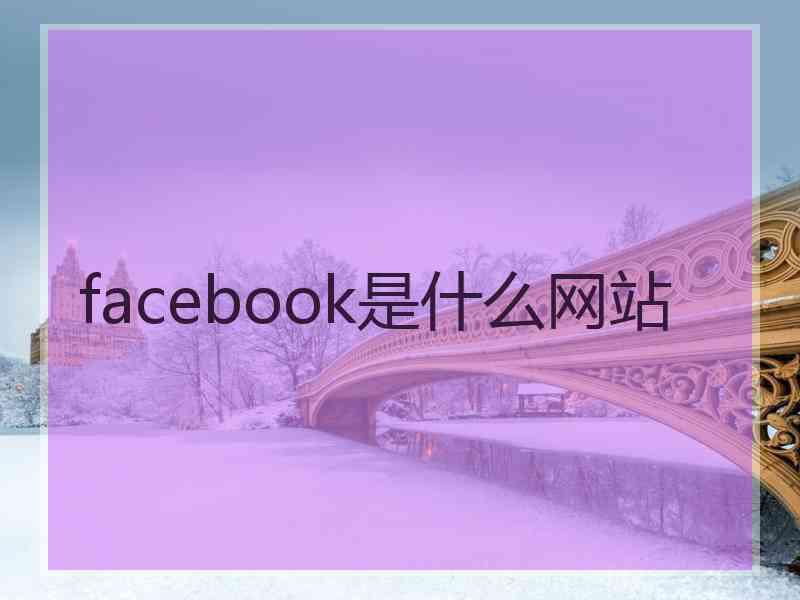 facebook是什么网站