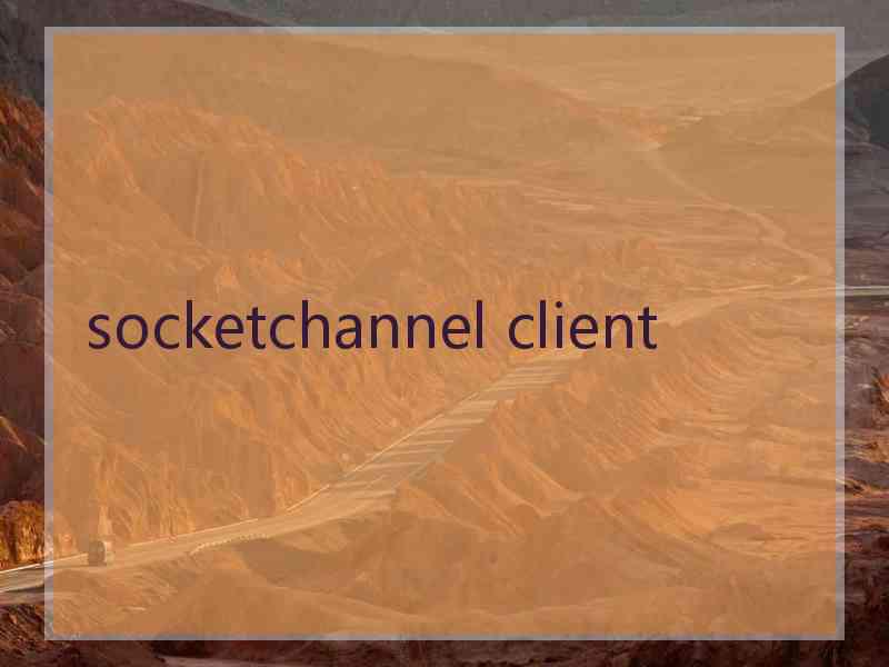 socketchannel client