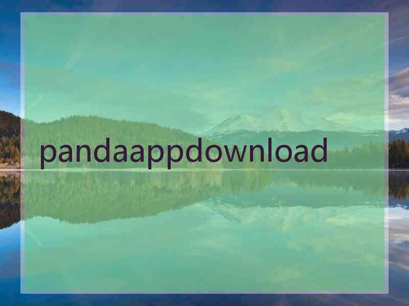 pandaappdownload