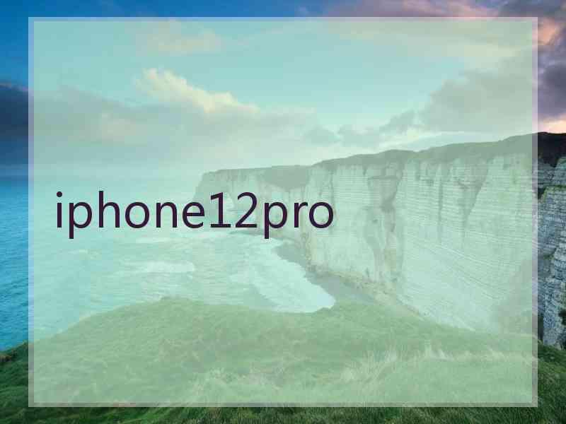 iphone12pro