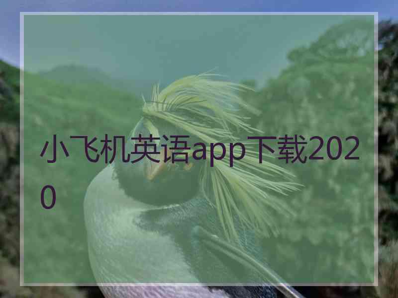 小飞机英语app下载2020