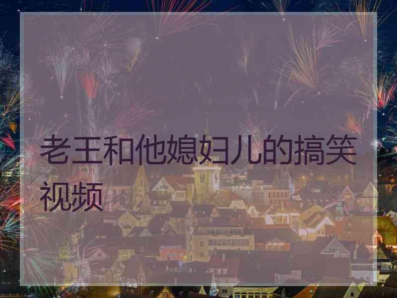 老王和他媳妇儿的搞笑视频