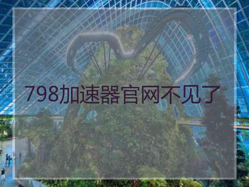 798加速器官网不见了