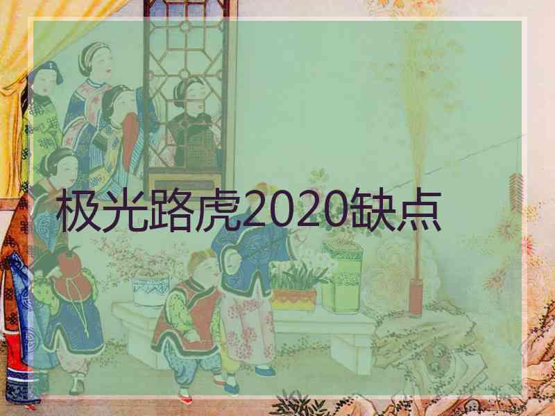 极光路虎2020缺点