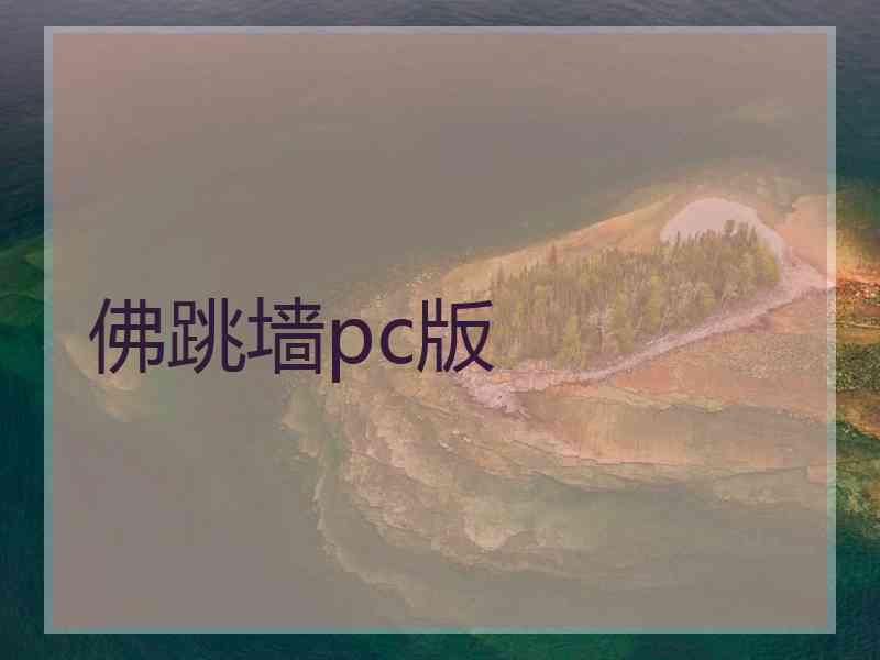 佛跳墙pc版