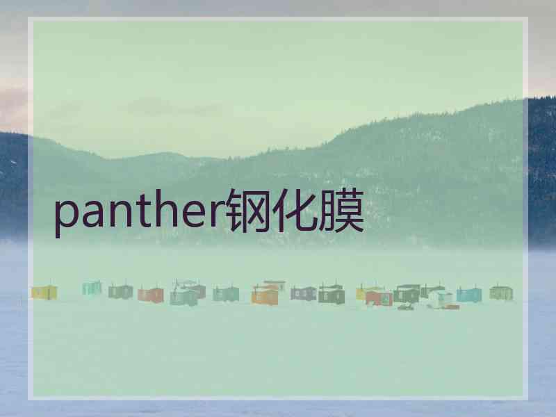 panther钢化膜