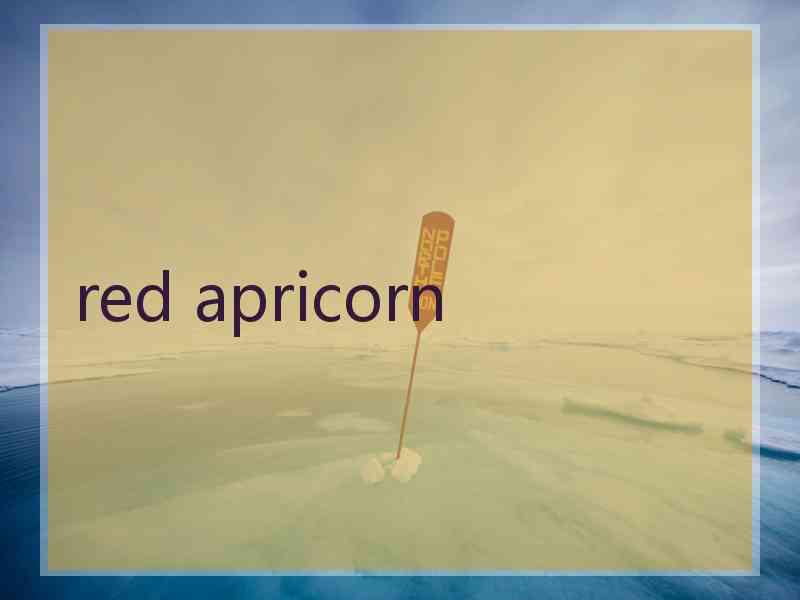 red apricorn