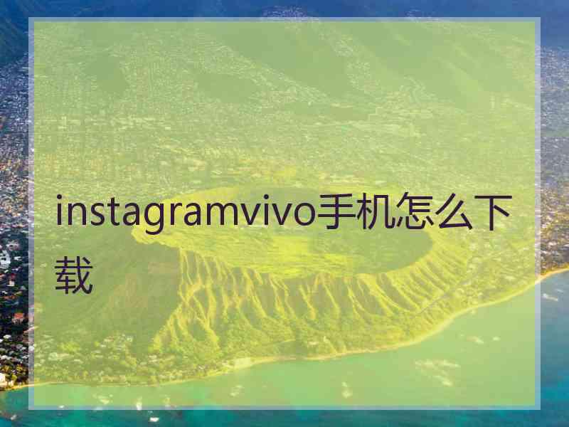 instagramvivo手机怎么下载