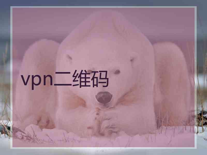 vpn二维码