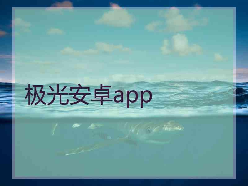 极光安卓app